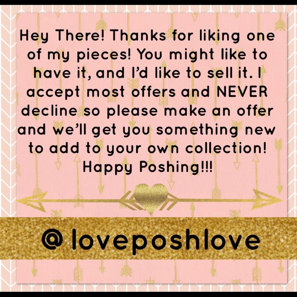 I appreciate offers!
